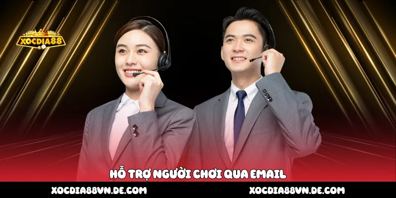 Hỗ trợ người chơi qua email